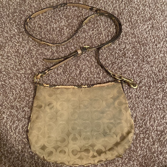 Coach Bags Coach Beige Crossbody Purse Poshmark